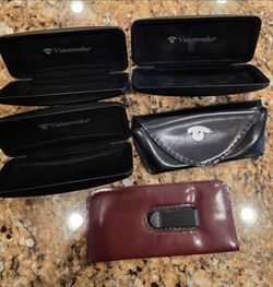Eyeglass Sunglasses Eyeglasses Cases x 5