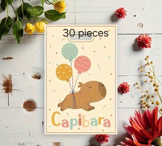 Capybara Treat Bags 30 Pieces 
