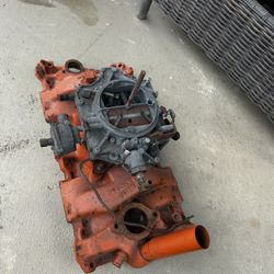 Chevy 327 Intake and carb