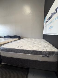 Twin/Full/Queen Mattress 10” Euro Top Bed