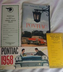 Original 1958 Pontiac Bonneville Package