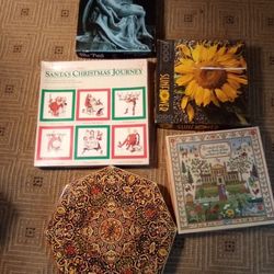 Lot Of 5 Vintage Springbok Puzzles