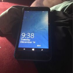 Nokia Lumia 635 Carrier Boost Mobile Cracked But Still Works Great 