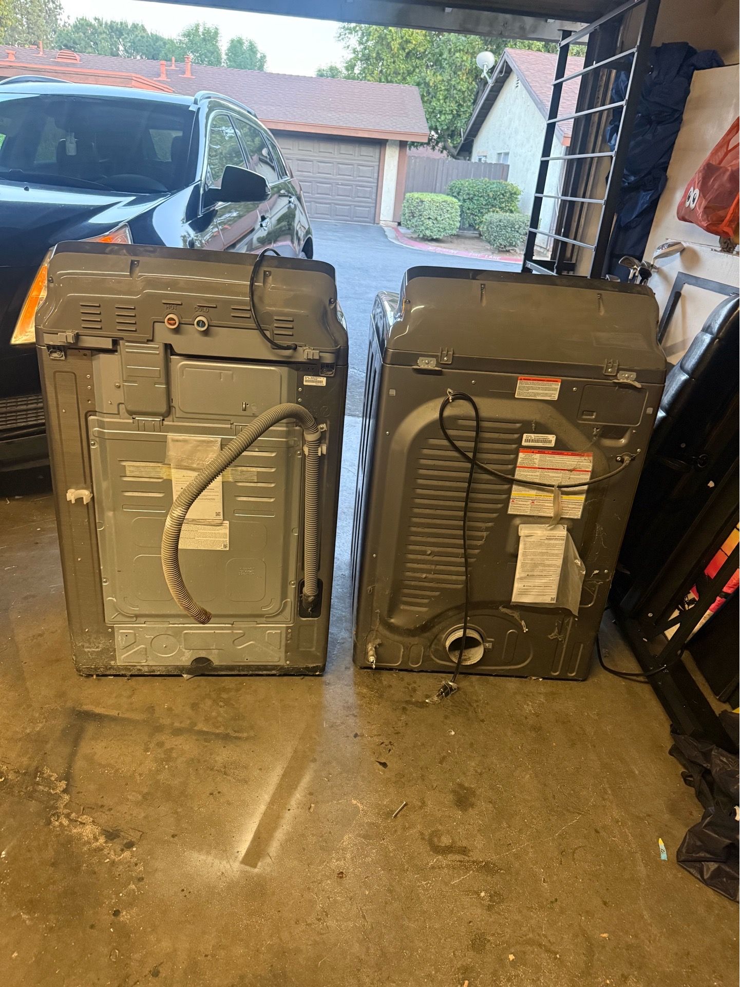 Sanding washer and dryer