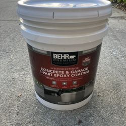 Behr Premium Concrete Epoxy  NEW