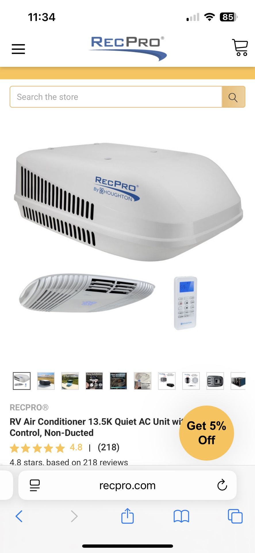 RV AC New