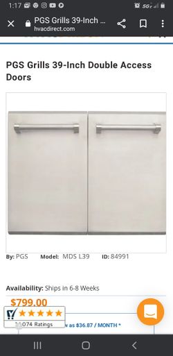 BBQ Access Door 
