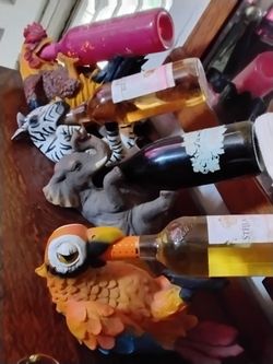 Animal bottle holders each new