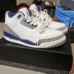 Air Jordan 3 OG True Blue 2016 Size 12 