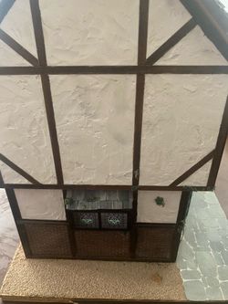 Tudor Style Miniature Dollhouse Building Model