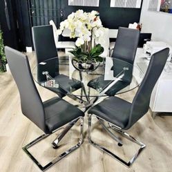 New 5pc Dining Set In Box Buy Now Pay Later $39 Down No Credit Needed