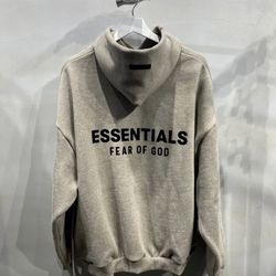Gray essentials hoodie
