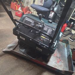 Green Snowblower. Straight  Gas 