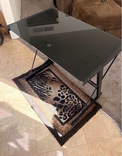 Black desk