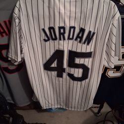 Michael JORDAN baseball Jersey 
