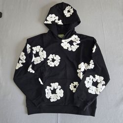 Black and White Denim Tears Hoodie Medium New 1:1