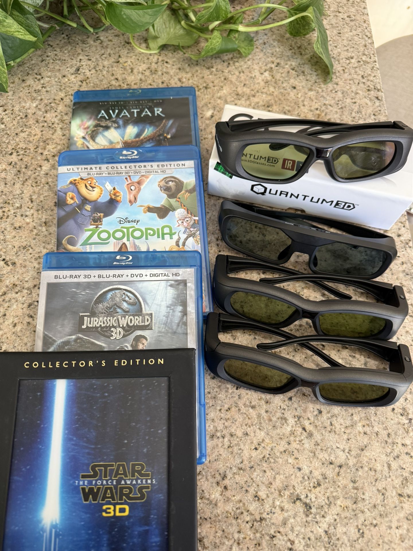 3D Glasses And Movies
