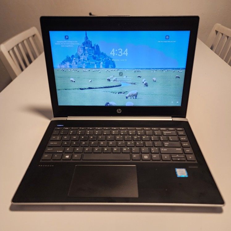 HP ProBook 430-G5 13.3" Laptop Computer
Intel i5-7200U, 2.50GHz
4GB RAM
128GB SSD,
Windows 11 Pro 64-Bit - Microsoft office installed. Nothing wro