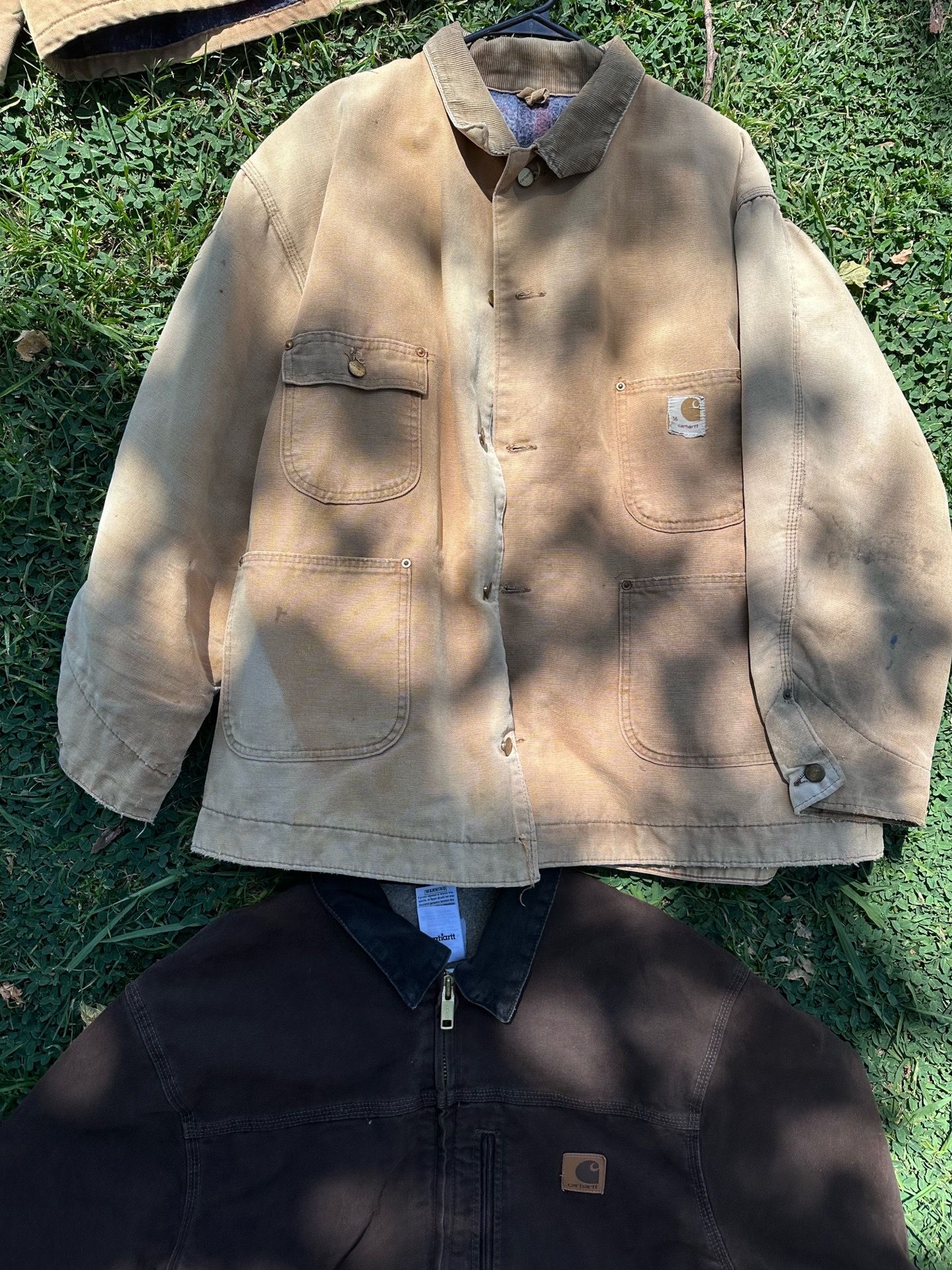 Men’s Carhartt jackets
