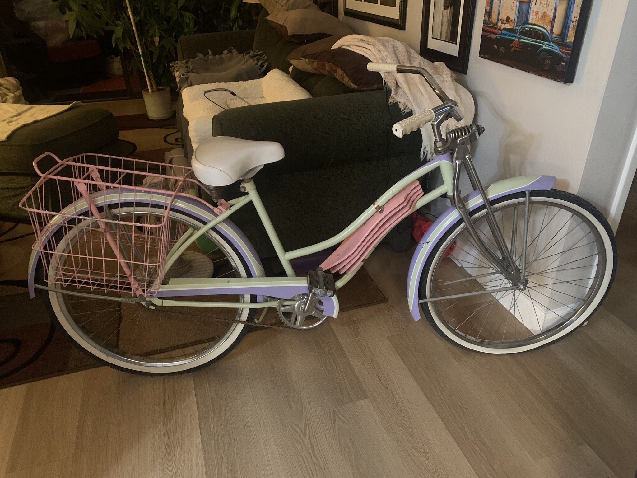 Vintage Refurbished Beach Cruiser