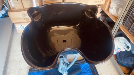 I ZENY Height Adjustable Shampoo PP Bowl Basin Sink Hair Salon Treatment Tool