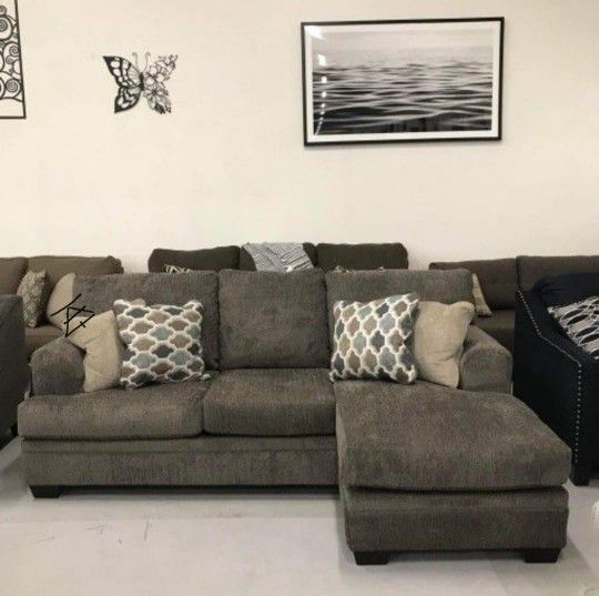 Stonemeade Sofa Chaise$10 Down Payment And Financing Available