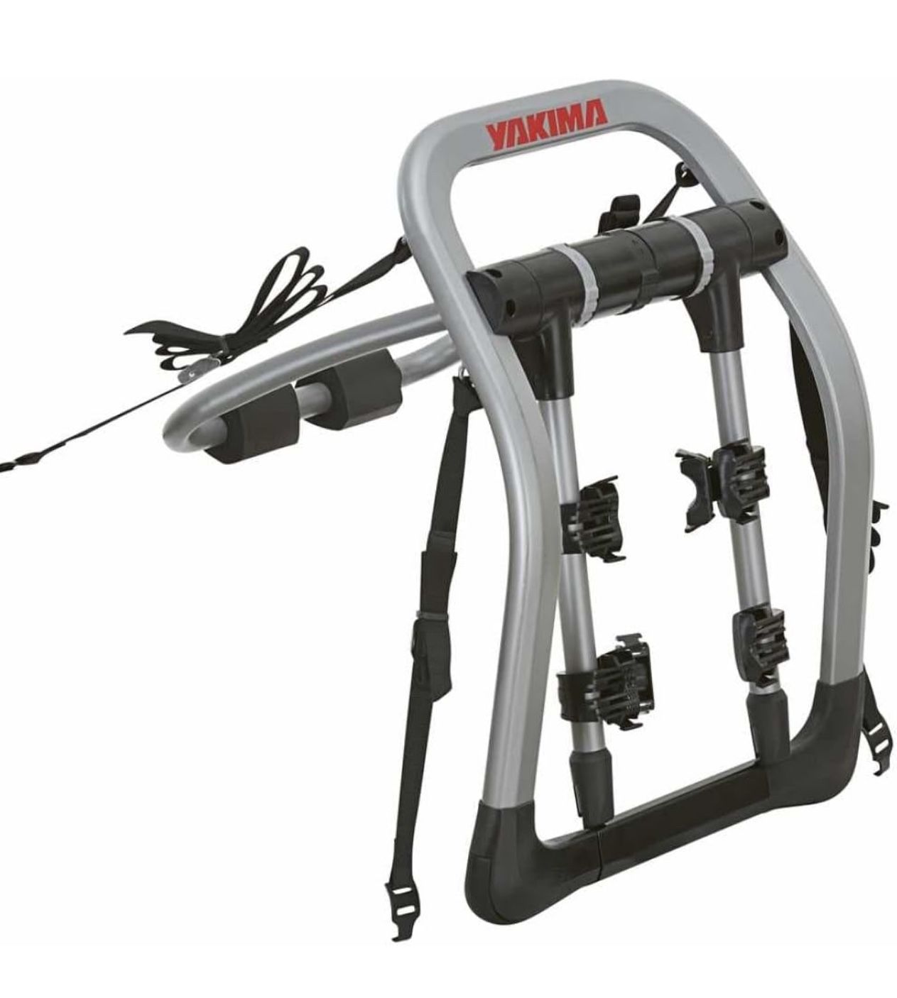 Yakima 2 Bike Carrier Halfback 2- Gray Excellent Condition Few Rides.