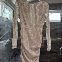 Brand New Gold Dress