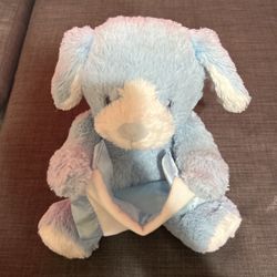 Peek-a-boo Blue & White Bear