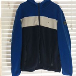 Tommy Hilfiger Men's XL Hooded Fleece Jacket