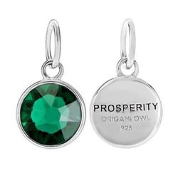 Origami Owl Core 925 Sterling Prosperity Pendants NEW Necklace Charm Bracelet  ONLY INCLUDES THE PROSPER