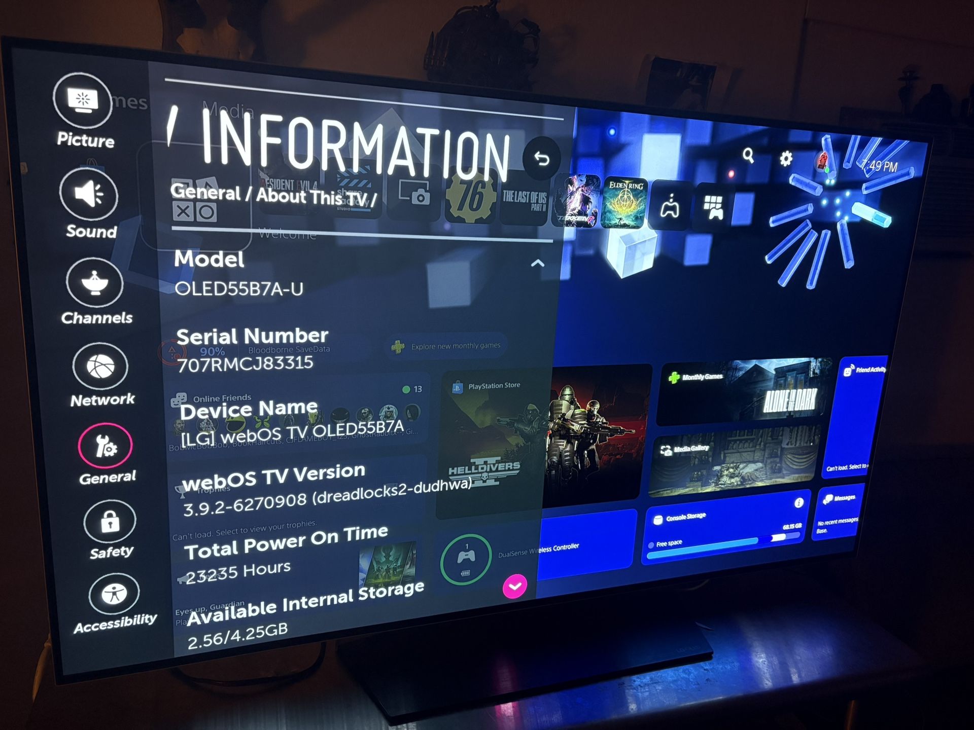 LG OLED TV 55 INCH