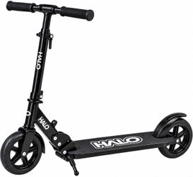 Halo black scooter
