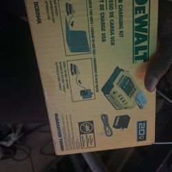 Dewalt USB Charging Kit  Retail $100