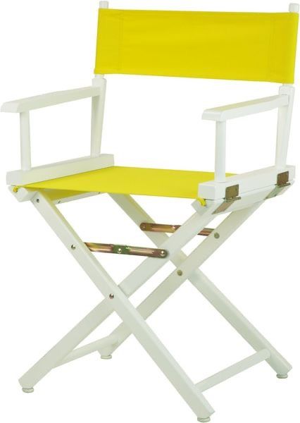 Yellow Canvas Director's Chair