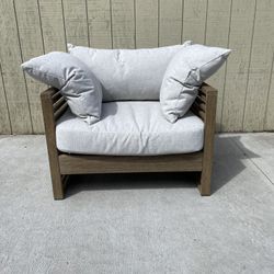 New West Elm Outdoor Chair 