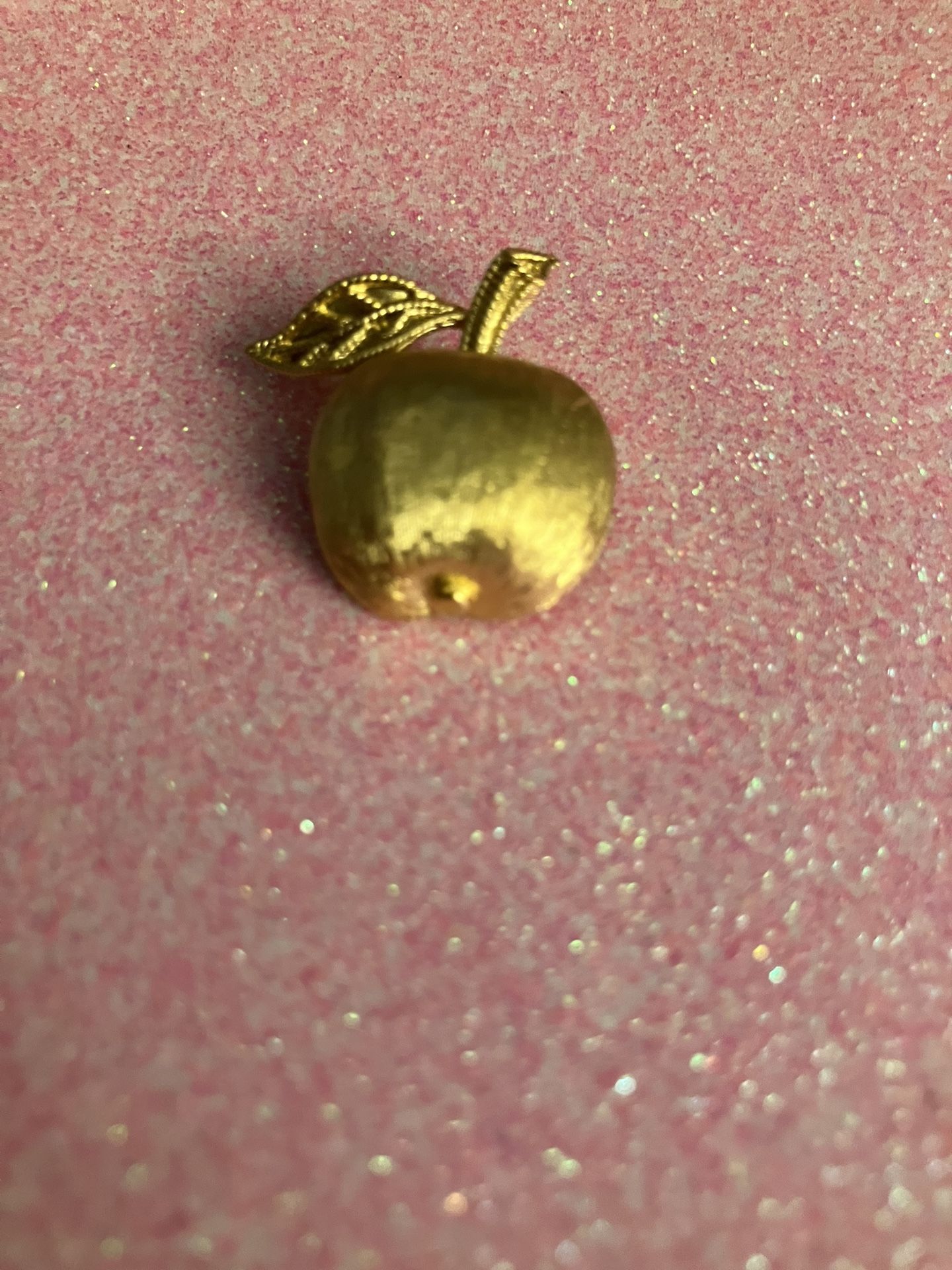 Vintage 1950’s Crown Trifari Apple Brooch