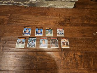 1986- Topps Baseball Cards