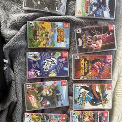 Nintendo Switch Bundle With 10 Games