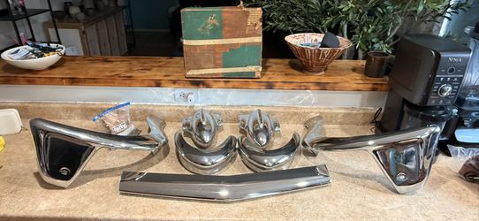 1956 Chevrolet NOS Accessory Grill Guard With Rear Wrap Arounds