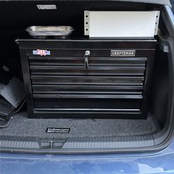 Craftsman 6 drawer with lock pop up toolbox