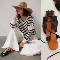 FREE PEOPLE Sunny Gilly Flats NEW Size 6.5