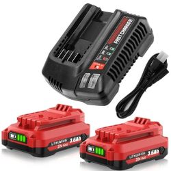 CRAFTSMAN V20 20 -Volt 3x Lithium-ion ( 4.0 Ah Battery and Charger )