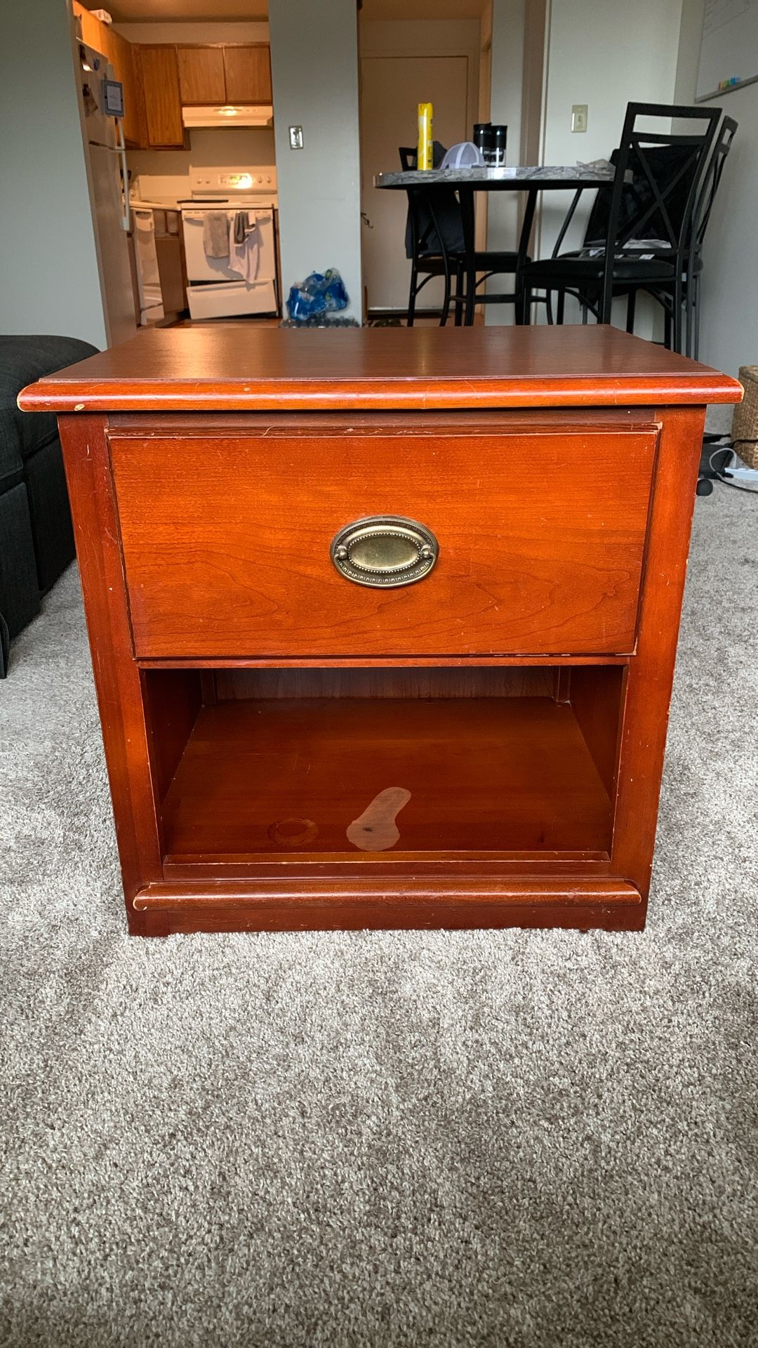 Thomasville Nightstand - 1 Drawer Solid Wood