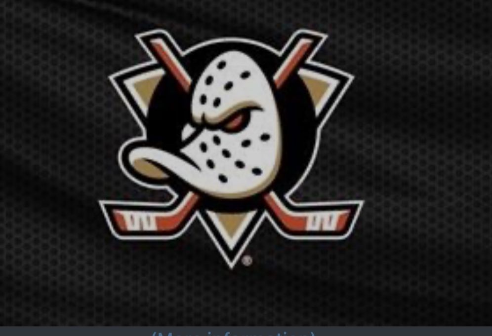 Anaheim Ducks - NHL vs New York Islanders