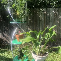  Wrought iron plant stand Great Addition To Your Home Decor Inside Or Out  Or Sid’s