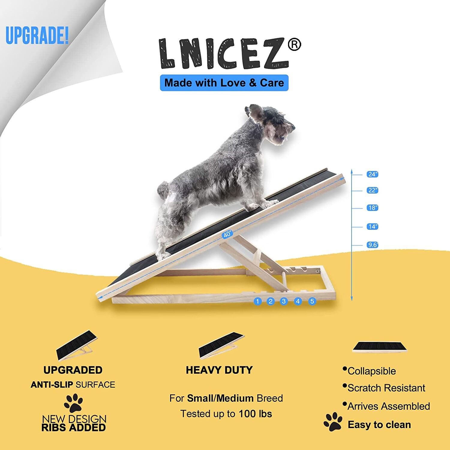 Folding Ramp for Dogs and Cats