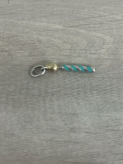 Tiffany & Co Sterling Silver & 18K Gold Birthday Candle Charm *Authentic* (PO1020055) - Good Condition