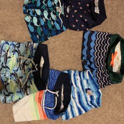 Baby Boy Swim Shorts Beach Hats Swim Gear Trunks