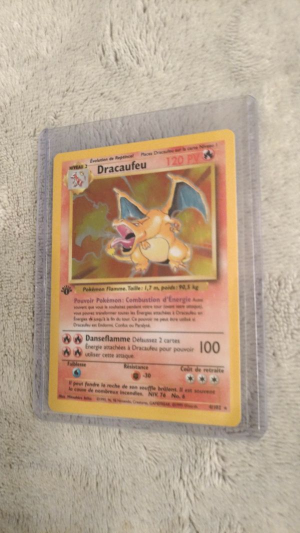 Charizard first edition base set pokemon for Sale in